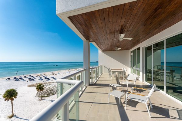 Rental overlooking Sarasota Beach